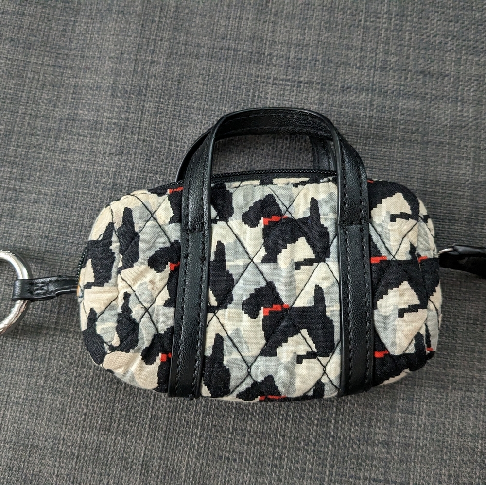 Vera Bradley Scottie dog coin purse